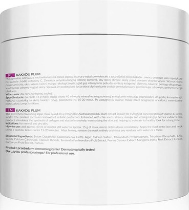 Maske APIS Apis Professional Kakadu Pflaume Algenmaske mit Chiasamen
