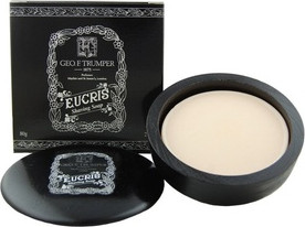 Hard Shaving Soap Wooden Bowl Geo F. Trumper Eucris