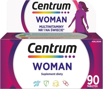 Tablets Centrum Women Vitamin und Mineralstoff-Nahrungsergänzungsmittel