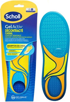 Стельки Scholl Activgel Casual