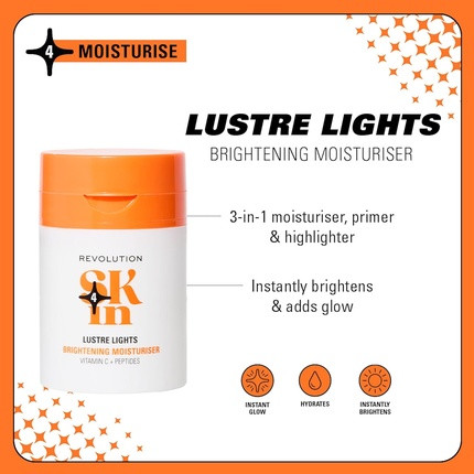 Feuchtigkeitscreme Revolution Ultimate Skin Lights Illuminating Moisturiser