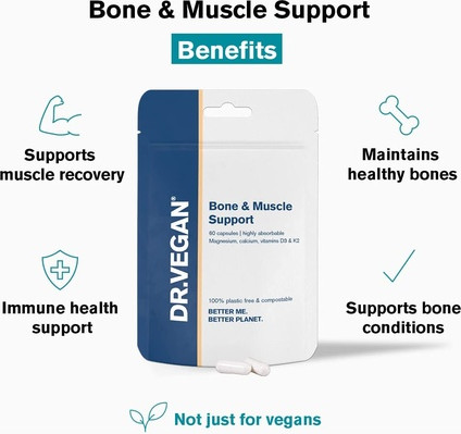 Capsules Dr Vegan Bone & Muscle Support