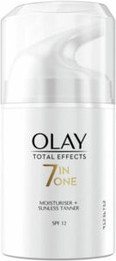 Дневной крем Olay Total Effects 7in1 Увлажняющий дневной крем с автозагаром SPF12