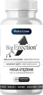 Dietary Supplement Medica Group Big Erection Capsules Strengthening Erection