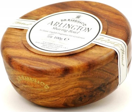 Rasierseife und Holzschale D.R. Harris Arlington