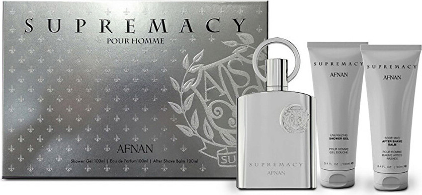 Eau de Parfum Gift Set Afnan Supremacy Silver