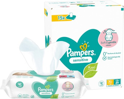 Feuchttücher Pampers Sensitive