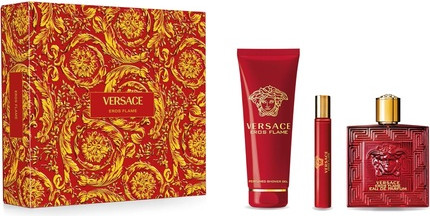 Eau De Parfum Set Versace Eros Flame