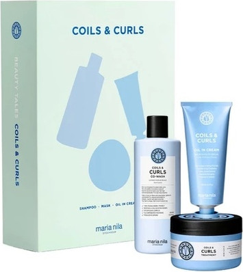 Hair Care Set Maria Nila Holiday Box Coils Curls