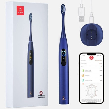 Electric Toothbrush Oclean X Pro Digital Blue