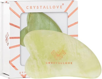 Gua Sha Gesichtsmassageplatte Crystalove