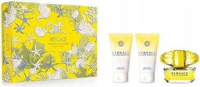 Eau De Toilette Spray Gift Set Versace Yellow Diamond