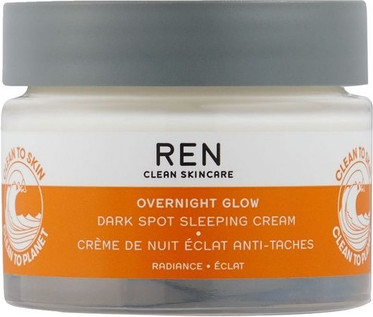 Night Cream Ren Clean Skincare Overnight Glow Dark Spot Sleeping Cream