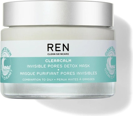 Purifying Mask Ren Clean Skincare Clearcalm Invisible Pores Detox