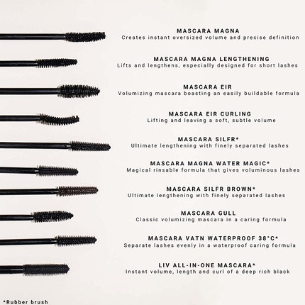 Idun Minerals Silfr Lengthening Mascara