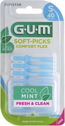 Interdental Cleaners Gumbies Gum Soft Picks Comfort Flex Small Mint