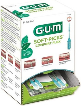Interdental Cleaners Sunstar Gum Soft-Picks Minty Small