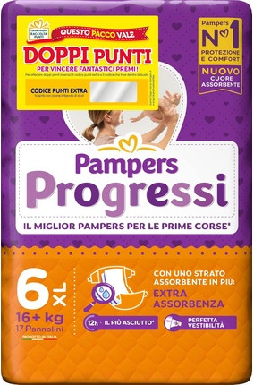 Diapers Pampers Progress