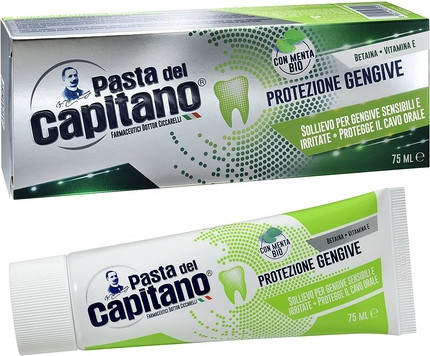 Toothpaste Pasta Del Capitano Gum Protection