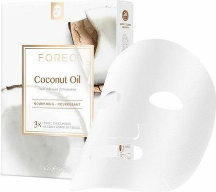 Sheet Mask Foreo Nourishing Sheet Mask For Dehydrated Skin Coconut Oil