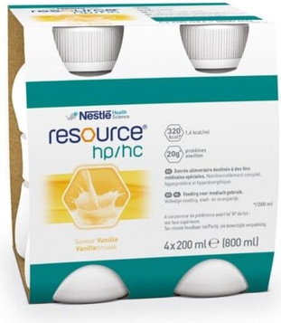 Nutrition Supplement Nestle Health Science Resource HP/HC Vanilla High-Calorie and High-Protein