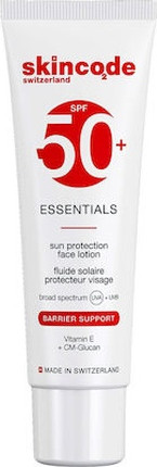 Face Sun Protection Lotion Skincode Essentials