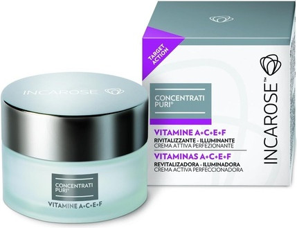 Face Cream Incarose Vitamins A+C+E+F Revitalizing-Brightening