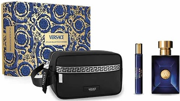 Eau De Toilette Set Versace Dylan Blue Pour Homme
