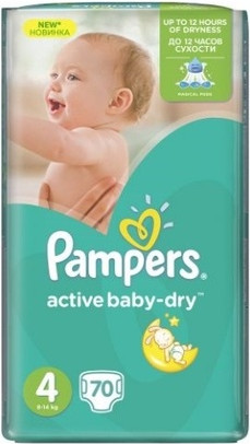 Windeln Pampers Active Baby Dry