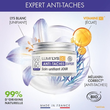 Daily Spot Remover Treament Sobio Etic Lumi'lys C