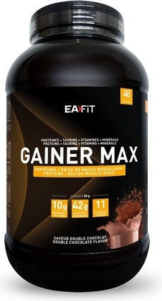 Supplement Mass Gainer Eafit Muscle Construction Double Chocolate