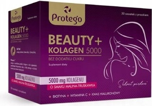 Beauty Collagen 5000 Raspberry-Strawberry Flavor Anti-Aging Facial Care