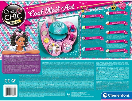 Набор для ногтей Clementoni Crazy Chic Крутые ногти
