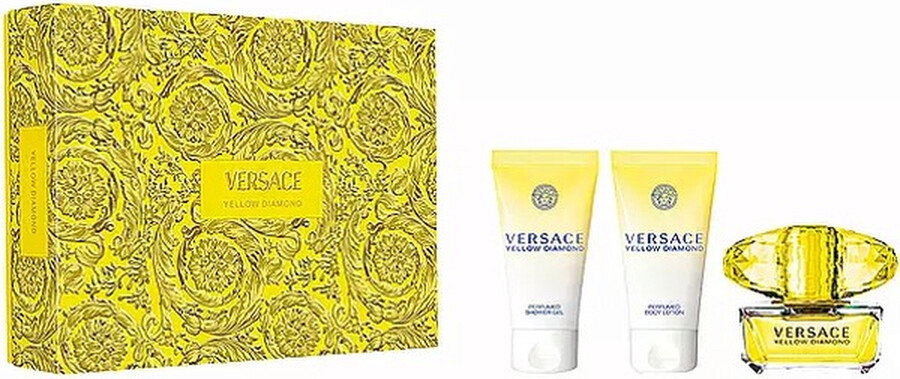 Eau de Toilette Gift Set Versace Versace Yellow Diamond