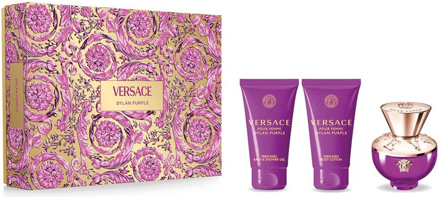 Eau De Parfum Gift Set Versace Pour Femme Dylan Purple