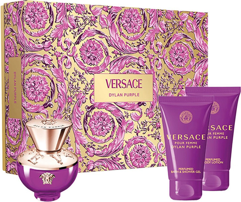 Eau De Parfum Gift Set Versace Pour Femme Dylan Purple