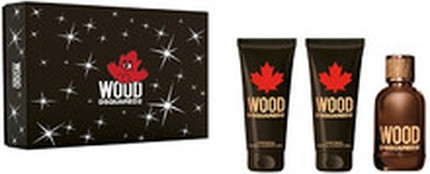 Eau De Toilette Geschenkset Dsquared2 Wood Pour Homme