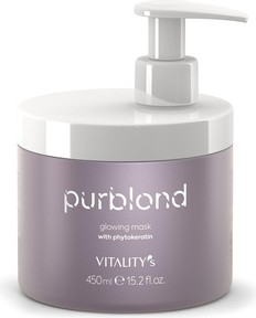 Pflegebehandlung Vitality's Purblond Glowing Mask
