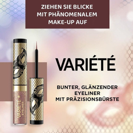 Жидкая подводка для глаз Eveline Cosmetics Variete