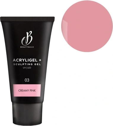 Acryligel Beautynails Tube Creamy Pink