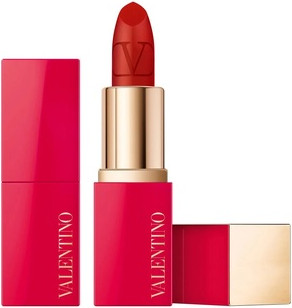 Lipstick Valentino Rosso Satin Finish Cream Lipstick Refillable