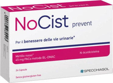 Nahrungsergänzungsmittel Specchiasol Nocist Prevent