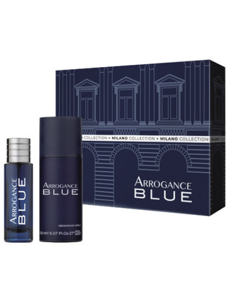 Arrogance Blue Eau De Toilette Set