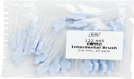 Oral G'aps uchun cho'tkalar Tepe X-Soft 0,6 mm