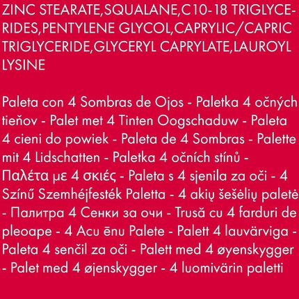 Lidschatten-Palette Pupa Milano Vamp! 4 Lidschatten-Palette