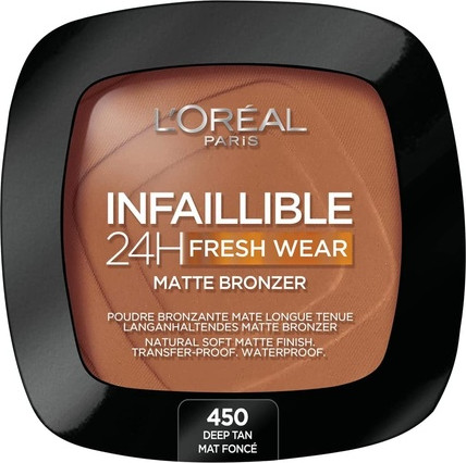 Bronzer L'Oreal Paris Soft Matte Bronzer Longwear Matte Finish Waterproof and Transfer-proof Infallible 24H