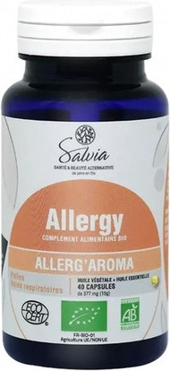 Capsules Salvia Nutrition Allerg'aroma Bio