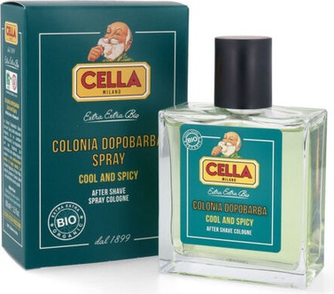 Cella Bio After Shave Spray Cool and Spicy