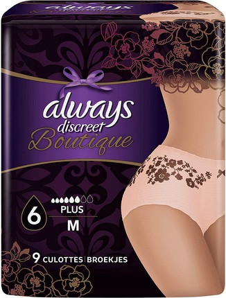 Incontinence Underwear Always Discreet Boutique Pants