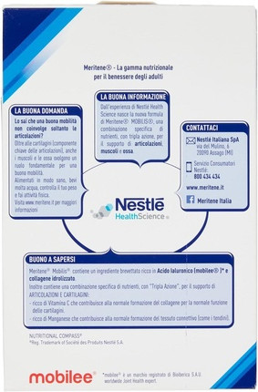 Nahrungsergänzungsmittel Meritene Mobilis